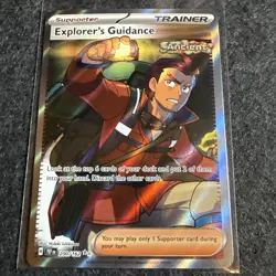 Explorer's Guidance 200/162 Ultra Rare Temporal Forces Pokemon Card - Image 1