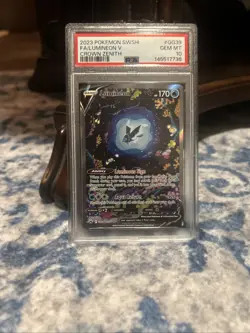 2023 Pokemon Sword And Shield Crown Zenith Fa Lumineon V #GG39 PSA 10 - Image 2