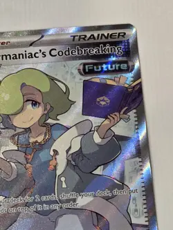 Pokemon Ciphermaniac's Codebreaking 198/162 Full Art SV Temporal Forces - Image 5