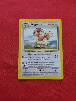 Pokemon: Pidgeotto #034/110 Rare Non-holo Legendary 2002 Vintage - MP - I106 - Image 1