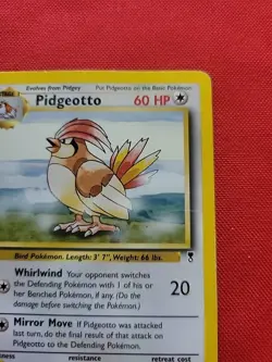 Pokemon: Pidgeotto #034/110 Rare Non-holo Legendary 2002 Vintage - MP - I106 - Image 5