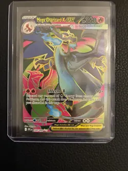Pokemon Mega Charizard X EX Ultra Rare Holo Card 109/094 Phantasmal Flames - Image 1