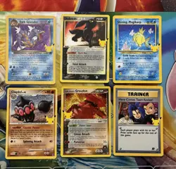 Pokemon Card Lot Holo Gold Star Umbreon Shiny Magikarp Celebrations Etc - Image 1