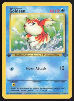 Pokemon TCG | Goldeen 53/64 | Common | Jungle | 1st Edition Lightly Played - Image 2