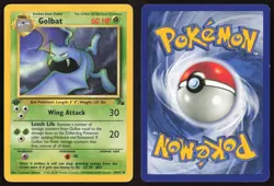 Pokemon TCG | Golbat 34/62 | Uncommon | Fossil | 1st Edition Lightly Played - Image 1