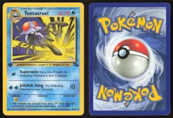 Pokemon TCG | Tentacruel 44/62 | Uncommon | Fossil | 1st Edition Lightly Played - Image 1