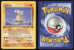 Pokemon TCG | Cubone 50/64 | Common | Jungle | 1st Edition Lightly Played - Image 1