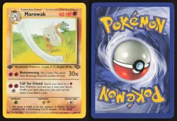 Pokemon TCG | Marowak 39/64 | Uncommon | Jungle | 1st Edition Lightly Played - Image 1