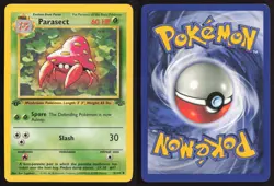 Pokemon TCG | Parasect 41/64 | Uncommon | Jungle | 1st Edition Lightly Played - Image 1