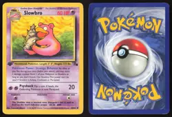 Pokemon TCG | Slowbro 43/62 | Uncommon | Fossil | 1st Edition Lightly Played - Image 1