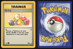 Pokemon TCG | Mr. Fuji 58/62 | Uncommon | Fossil | 1st Edition Lightly Played - Image 1