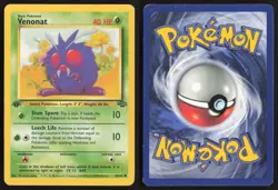 Pokemon TCG | Venonat 63/64 | Common | Jungle | 1st Edition Lightly Played - Image 1