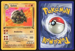 Pokemon TCG | Golem 36/62 | Uncommon | Fossil | 1st Edition Lightly Played - Image 1