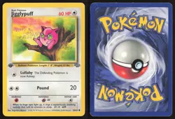 Pokemon TCG | Jigglypuff 54/64 | Common | Jungle | 1st Edition Lightly Played - Image 1