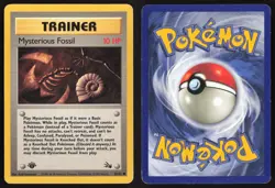 Pokemon TCG | Mysterious Fossil 62/62 | Common | Fossil | 1st Edition LP - Image 1