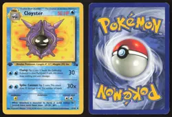 Pokemon TCG | Cloyster 32/62 | Uncommon | Fossil | 1st Edition Lightly Played - Image 1