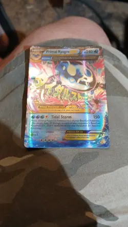 Pokemon TCG Primal Kyogre EX Holo Rare 55/160 XY Primal Clash - Image 1