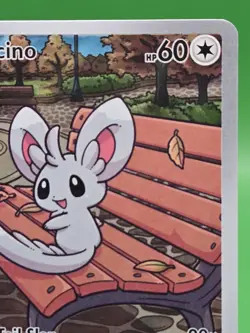 Pokemon TCG - Minccino 152/086 Sv: Black Bolt Illustration Rare - Image 3