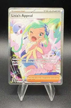 Pokemon LISIA'S APPEAL 246/191 Surging Sparks SIR Holo - Image 1