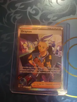 Drayton 244/191 Surging Sparks - Special Illustration Rare holo Pokemon Tcg NM - Image 1