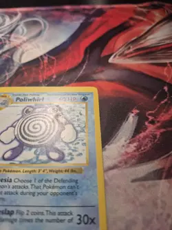 Poliwhirl 38/102 - Base Set 1st Edition Shadowless Uncommon WOTC Pokemon MP - Image 2
