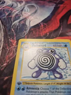 Poliwhirl 38/102 - Base Set 1st Edition Shadowless Uncommon WOTC Pokemon MP - Image 3