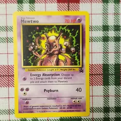 Pokemon Mewtwo Wotc Promo Regular Card 14/53 - Image 1