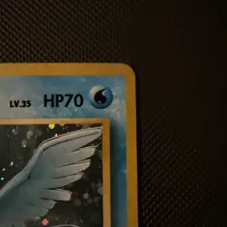 Articuno Pokemon Card Japanese No.144 Fossil Set Vintage Holo BJ95 - Image 4