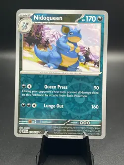 Nidoqueen 031/165 - Reverse Holo Pokemon Scarlet & Violet 151 MEW - Image 1