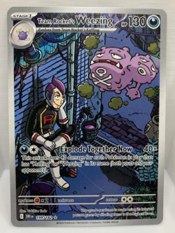Pokemon TCG Team Rockets Weezing Destined Rivals 199/182 NM/M - Image 1