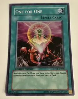 Yugioh One For One DPCT-ENY08 Super Rare Limited Edition VLP - Image 1