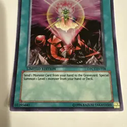 Yugioh One For One DPCT-ENY08 Super Rare Limited Edition VLP - Image 3