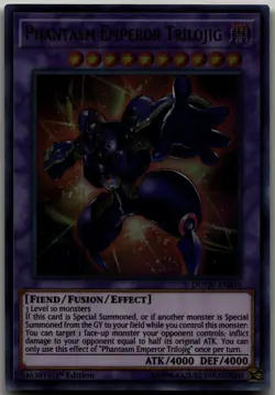 Phantasm Emperor Trilojig Ultra Rare Duel Overload DUOV-EN039 LP - Image 1