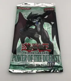 Yu-Gi-Oh! Power of the Duelist Booster Pack English Edition 1999 Sealed - Image 1
