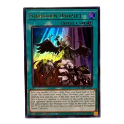 YuGiOh! Forbidden Droplet (Ultra Rare) BLMM-EN171 1st Edition NM - Image 1