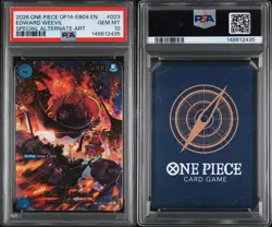 2026 ONE PIECE THE AZURE SEA'S SEVEN EDWARD WEEVIL SP EB01-023 PSA 10 - Image 5