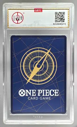 Donquixote Doflamingo 2022 One Piece Romance Dawn JP #OP01-073 Alt Art GBTC 9.5 - Image 2