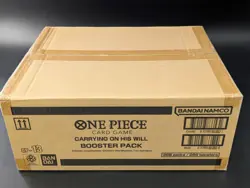 One Piece TCG English OP-13 Carrying On His Will Booster Box Case SEALED - Image 1