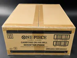 One Piece TCG English OP-13 Carrying On His Will Booster Box Case SEALED - Image 3