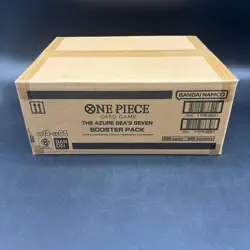 One Piece OP14-EB04 The Azure Sea's Seven English 12 Booster Box Case Sealed - Image 1