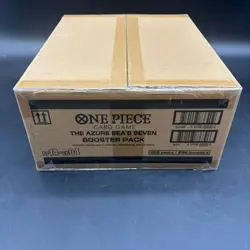One Piece OP14-EB04 The Azure Sea's Seven English 12 Booster Box Case Sealed - Image 3