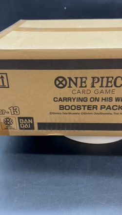 One Piece English OP-13 Carrying On His Will Booster Pack Box Case Sealed - Image 2