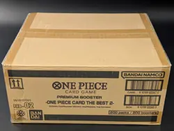 One Piece PRB-02 The Best Vol 2 Premium Booster 10-Box Case SEALED - Image 1