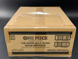 One Piece OP14-EB04 The Azure Sea's Seven English 12 Booster Box Case Sealed - Image 2