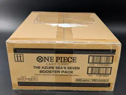 One Piece OP14-EB04 The Azure Sea's Seven English 12 Booster Box Case Sealed - Image 4
