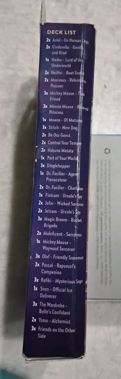 Disney Lorcana Trading Card Game The First Chapter Starter Deck Amber/amethyst 4050368981691 - Image 3