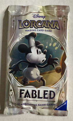 x1 Disney Lorcana Set 9 Fabled New Factory Sealed Booster Pack English - Image 2