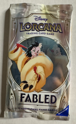 x1 Disney Lorcana Set 9 Fabled New Factory Sealed Booster Pack English - Image 3