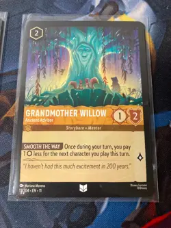 Grandmother Willow - Ancient Advisor - Winterspell 4x x4 Disney Lorcana Playset - Image 1