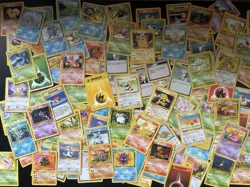 Vintage Pokemon Cards Bundle x 100 including base set 1999 WOTC - Image 2